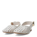 Zapatos de Mujer Bottero Tira Trasera Marfil