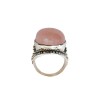 Anillo Oval-Plata 925-Piedra Cuarzo rosa-AN3948 conpiedra
