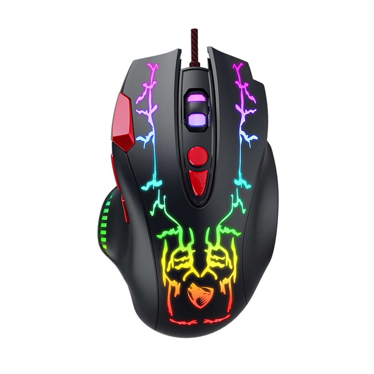MOUSE GAMER CON CABLE TWOLF - G550LINED - LINED 