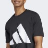 Remera Adidas Essentials Logo Grande Negro