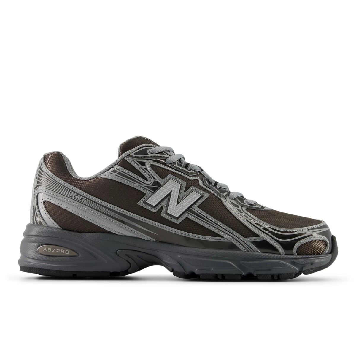 Championes New Balance Unisex - 740 - U7407YI - BLACK 