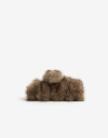 Broche Broche Grande De Pelo - Marron Beige