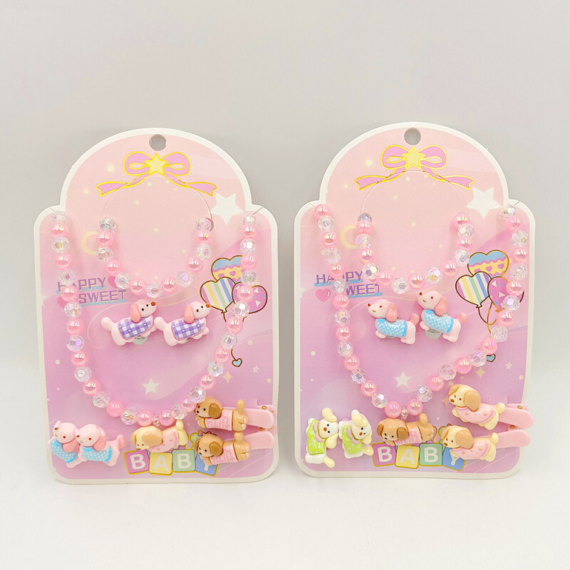 Set Accesorios Infantil - Perritos - 5 Piezas Set Accesorios Infantil - Perritos - 5 Piezas