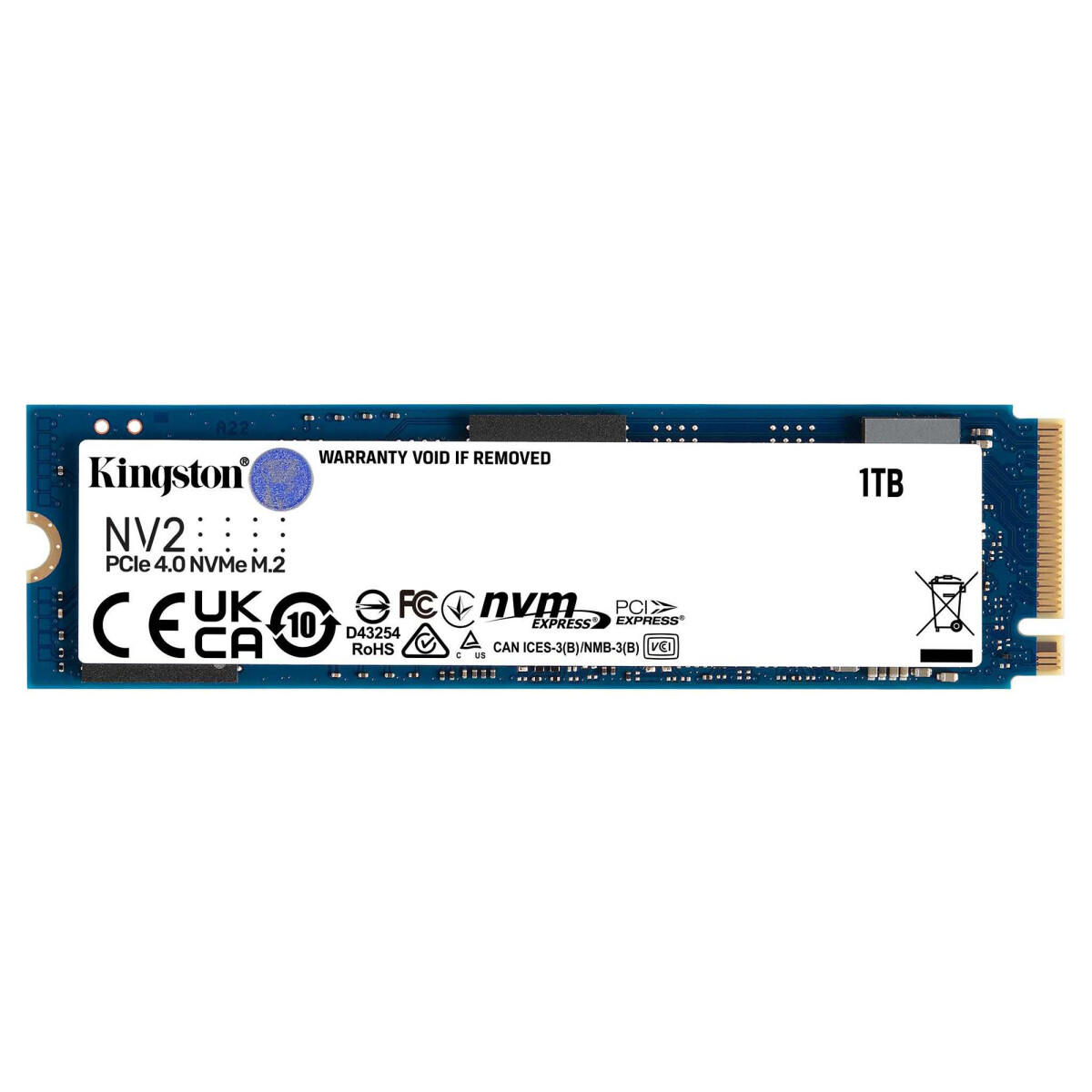 Disco Ssd Nvme M.2 Kingston Nv2 1tb 