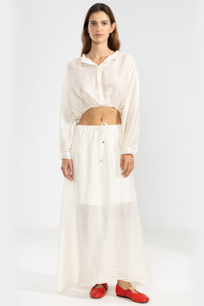 ABBY SHIRT Cream