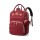 Bolso Mochila Maternal Pañalera Cambiador ROJO