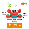 Cangrejo interactivo para bebés de Bright Starts Cangrejo interactivo para bebés de Bright Starts