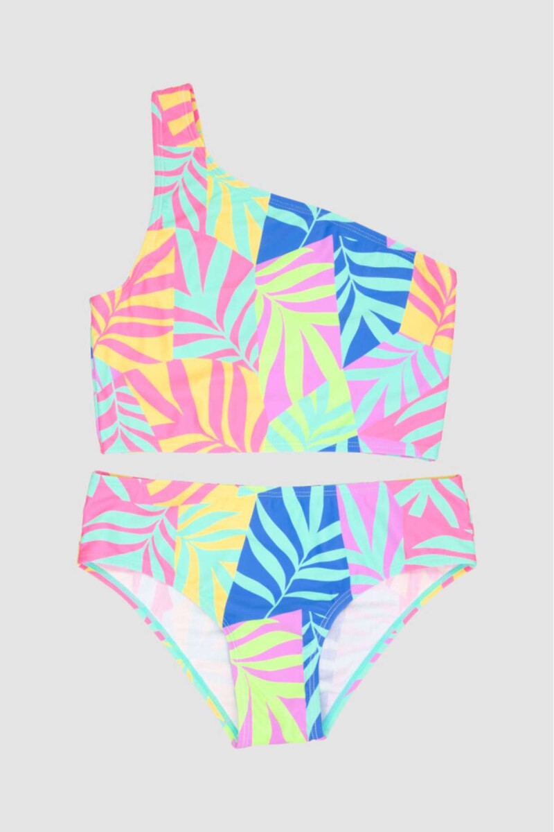 Bikini vintage 8-18a - Lurex stripes 