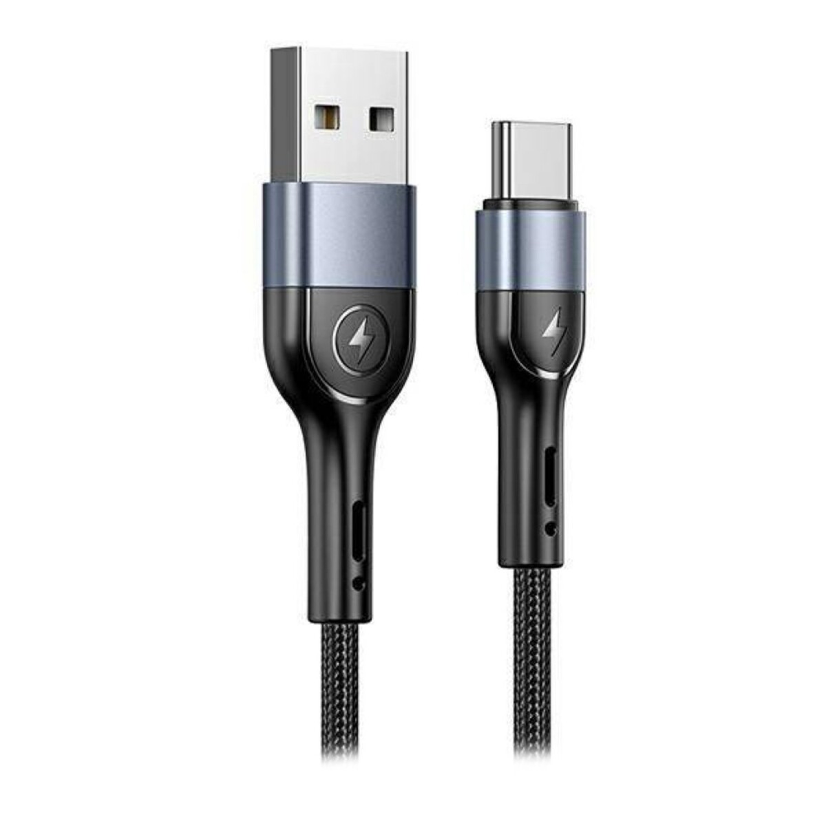 Cable De Datos Usb A Tipo C 1m Forrado Carga Usams Calidad 