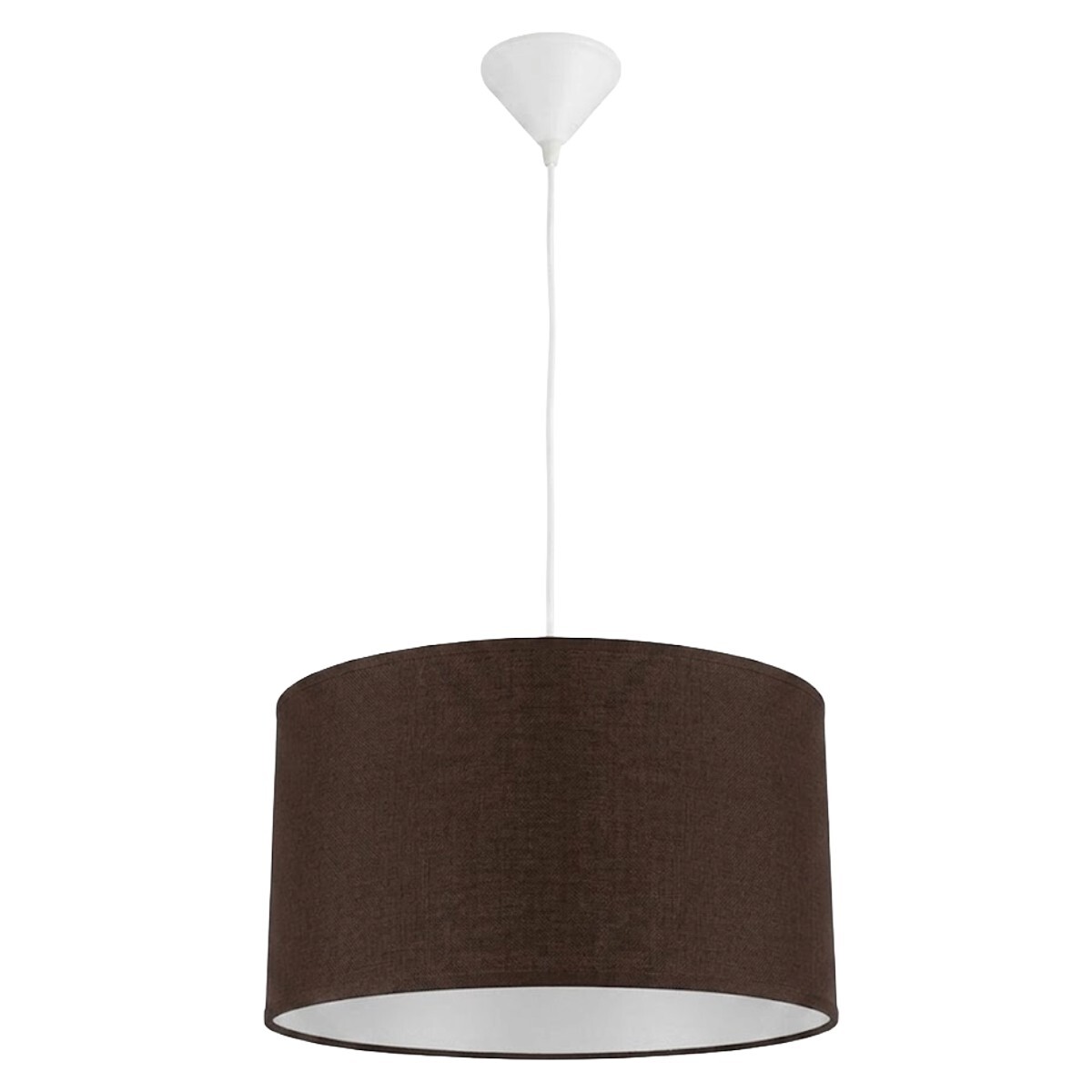 LAMPARA COLGANTE MARRON 35CM 