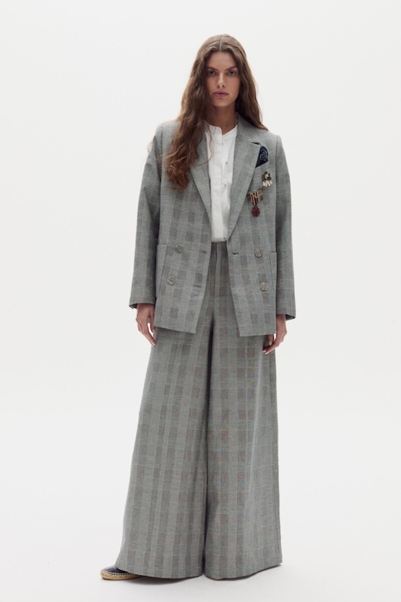 Blazer Joseph en Lino y Algodón Wilfred Checks