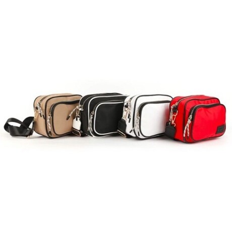 Bandolera Canva Tokio en nylon Negro