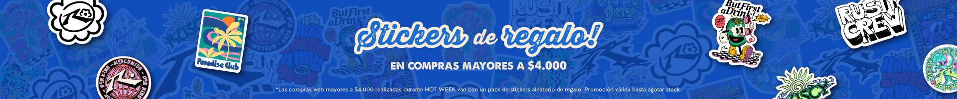 STICKERS DE REGALO