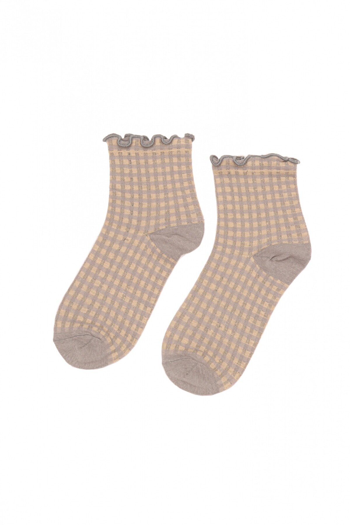 Medias Vichy Gris
