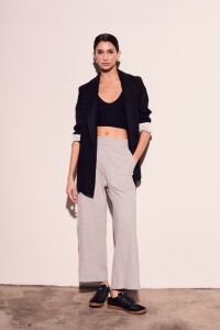 Blazer Lino Negro