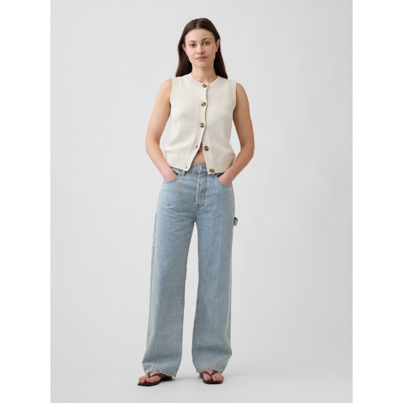V-SWEATER VEST CHINO