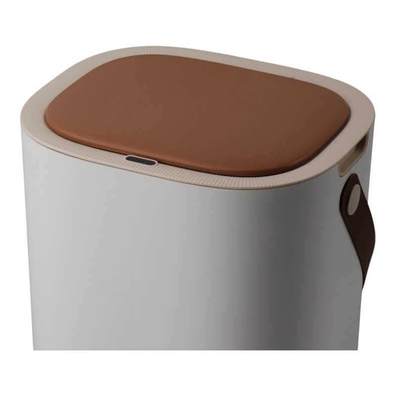 Papelera Automatica Pilas Recargables Usb 16l Marron