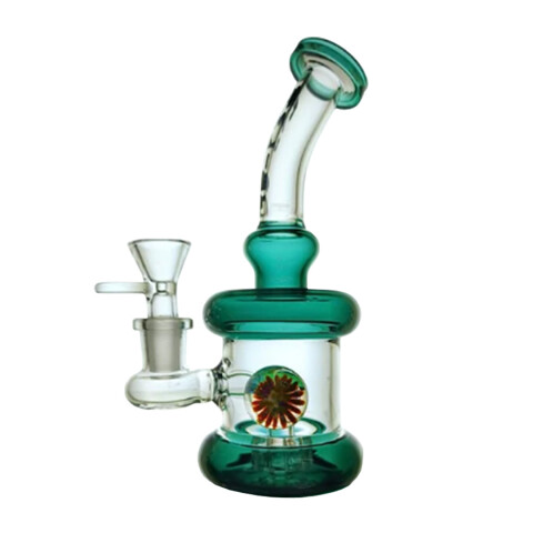 BONG ALIEN MINI CON FLOR Y PERC 18CM - AL2285 BONG ALIEN MINI CON FLOR Y PERC 18CM - AL2285