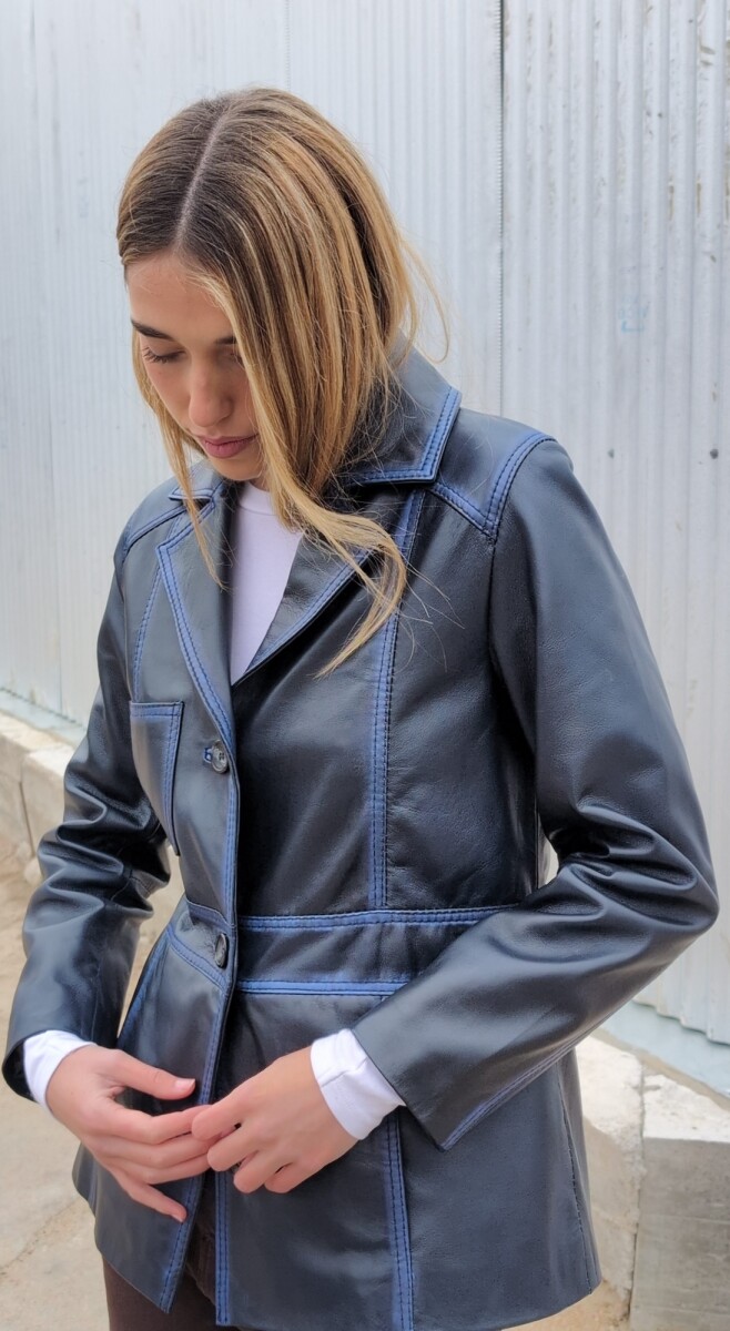 BLAZER BRISA - MARINO GASTADO 