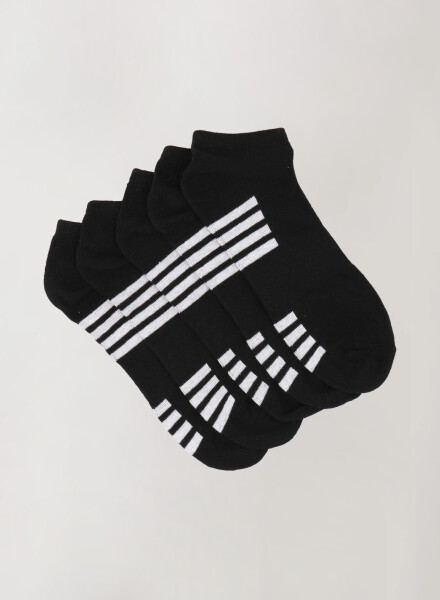 Pack x5 medias cortas deportivas combianadas Estampado 1