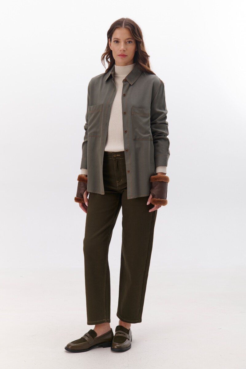 PANTALON WINTER BRUSH VERDE