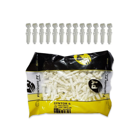 Taco SYNTOR "PY" 6mm para precinto / collarin TS4948
