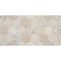 REVESTIMIENTO INDEED CONFETTI HX WARM MT "A" 25X50 CM Revestimiento Indeed Confetti Hx Warm Mt "a" 25x50 Cm