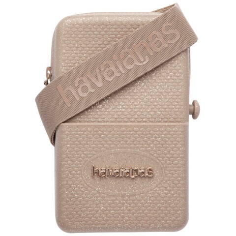 Bolso Havaianas Glitter Beige