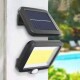 Foco Lampara Led Exterior Panel Solar Sensor Movimiento Foco Lampara Led Exterior Panel Solar Sensor Movimiento
