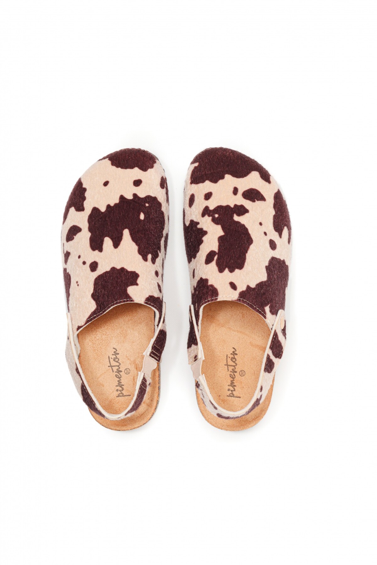 Zueco Jun Cow Print