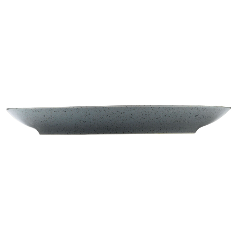 PLATO POSTRE PORCELANA AZUL 22CM FLAT