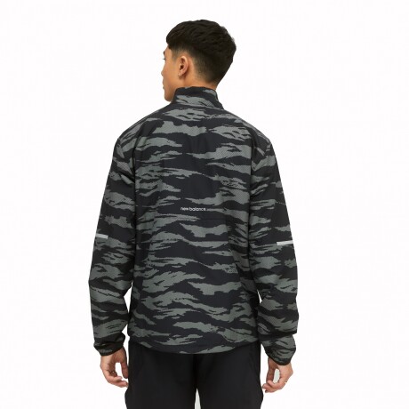 Campera New Balance de Hombre - Reflective - MJ03213BMM BLACK