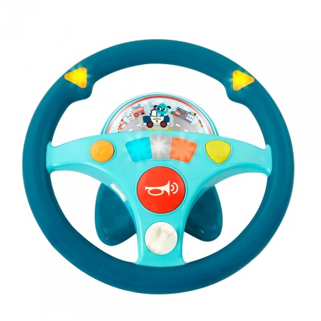 Volante musical con luz y sonidos Azul
