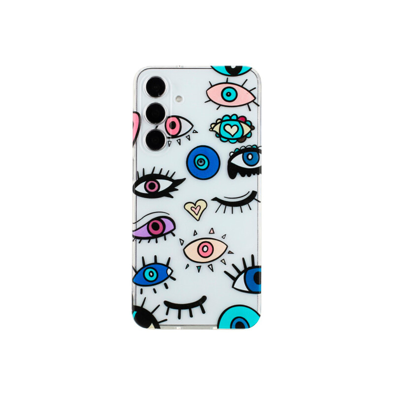 Protector para Samsung Galaxy A55 diseño ojos Protector Para Samsung Galaxy A55 Diseño Ojos