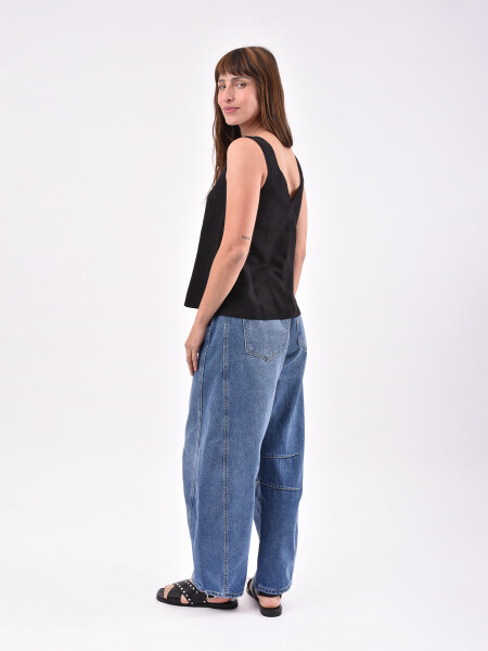 MUSCULOSA BUZIOS NEGRO