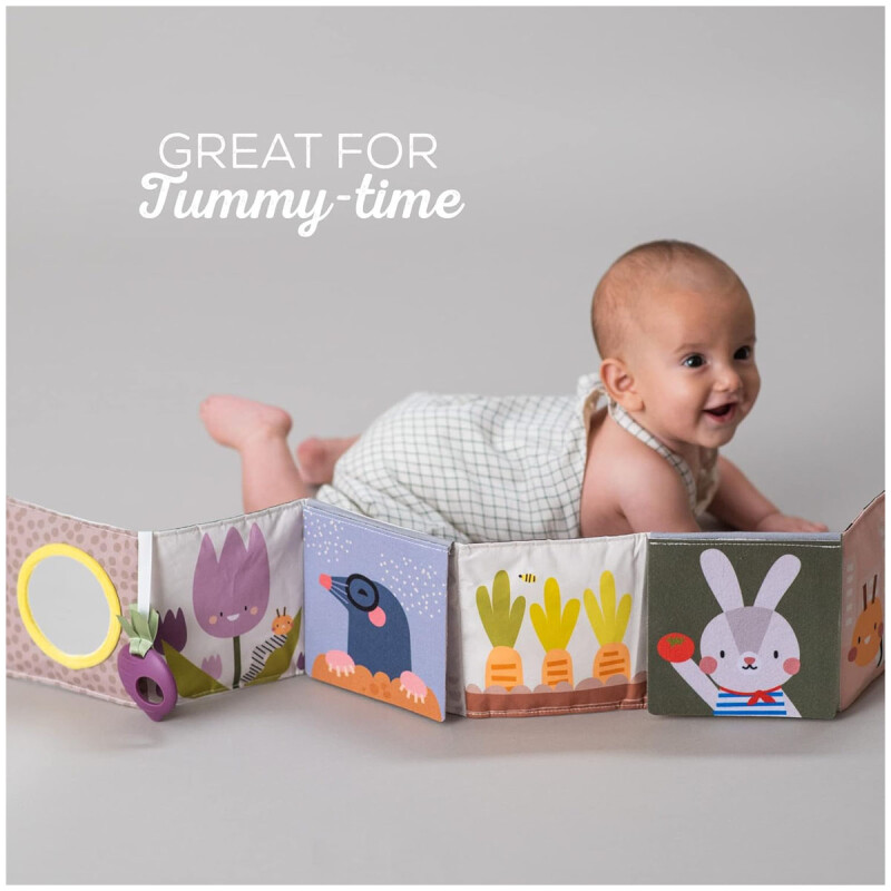 Libro blando escondite jardín Taf Toys Libro blando escondite jardín Taf Toys