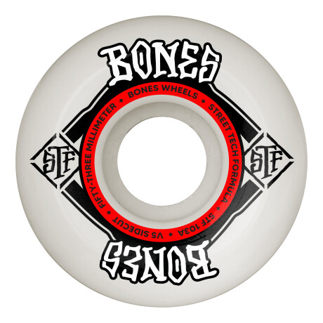 Ruedas de Skate Bones STF Sidecut V5 53mm 103A Ruedas de Skate Bones STF Sidecut V5 53mm 103A