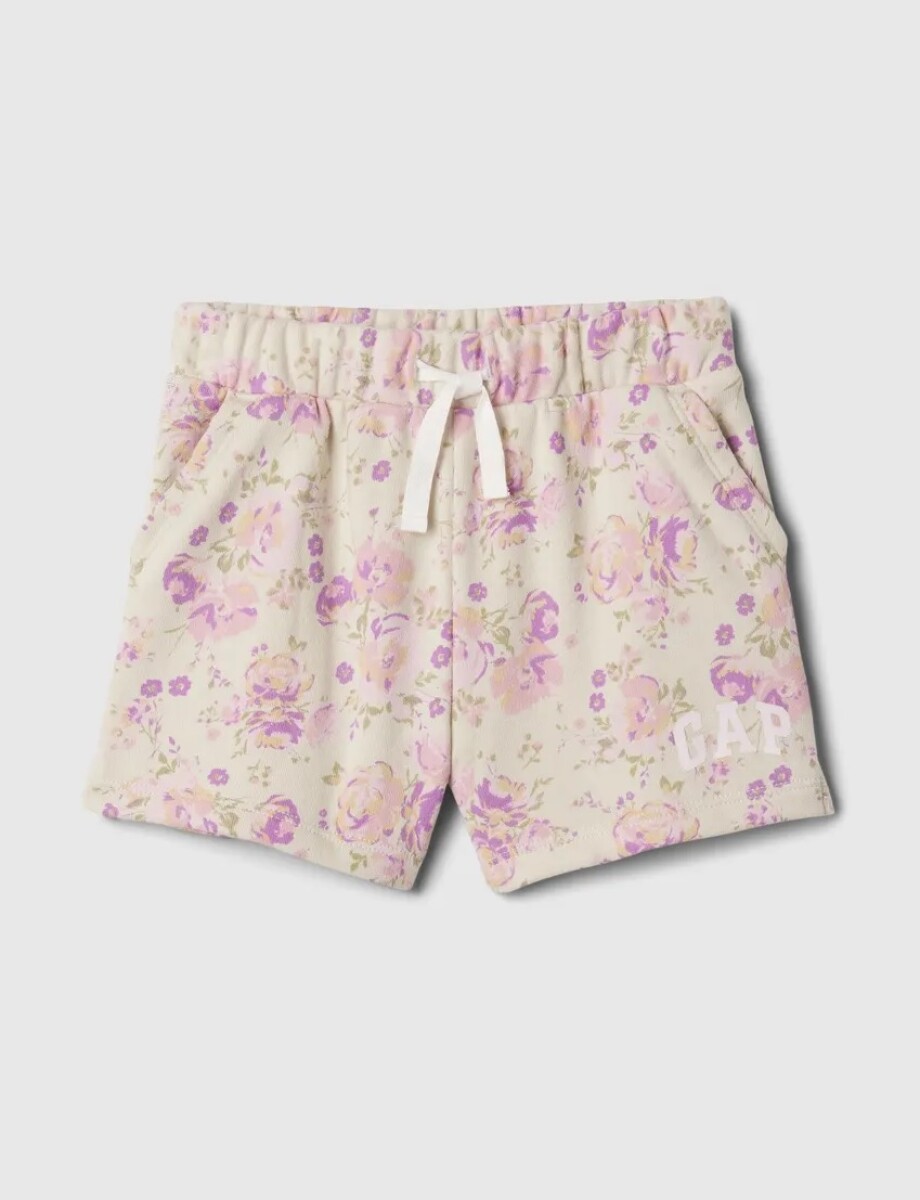 Short Deportivo Logo Gap Sin Felpa Nina Multi Floral GAP Uruguay