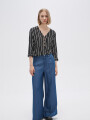 Pantalon Oldman Azul Medio