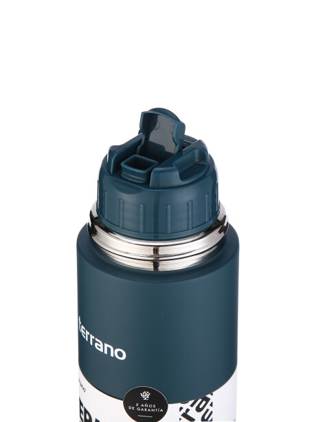 Termo Bala 750ML Metalizado Petróleo