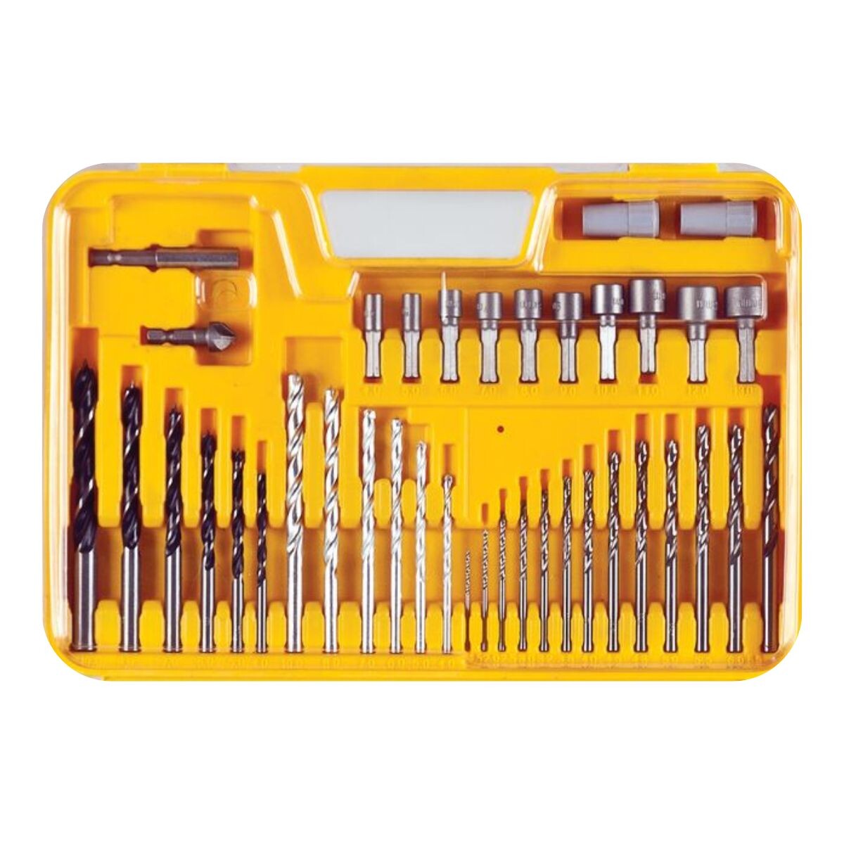 MALETIN CON MECHAS Y PUNTAS 110PCS TRAMONTINA Maletin Con Mechas Y Puntas 110pcs Tramontina