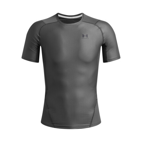 UA HG IsoChill Comp SS-GRY GRY-025