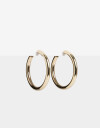 Aros Argollas Metal Argollas Metal Bold - Dorado