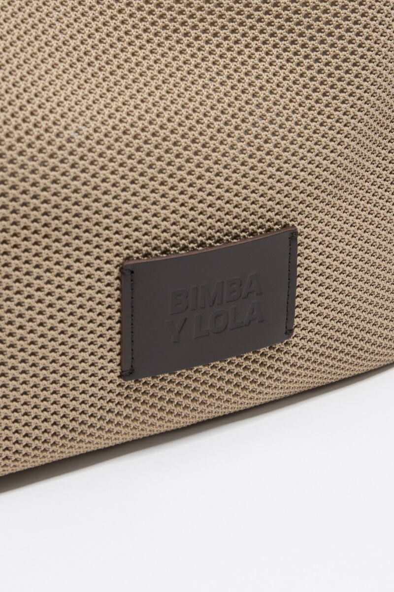 BOLSO SHOPPER FLYKNIT Natural