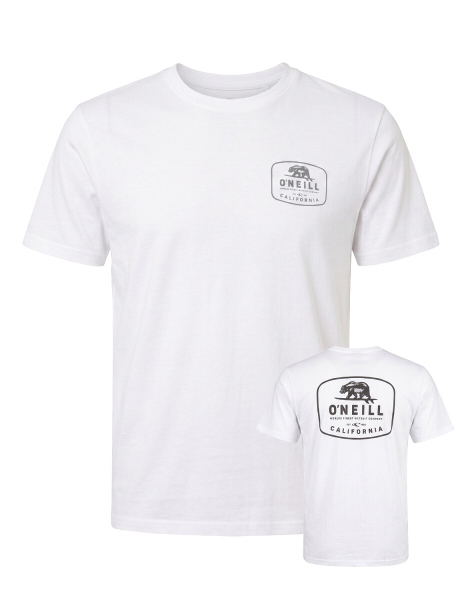 Remera O'Neill California Bear - Blanco 