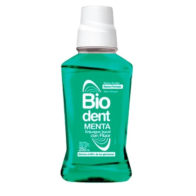 Enjuague Bucal Biodent diario Menta 250 ml Enjuague Bucal Biodent diario Menta 250 ml