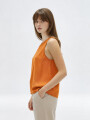 Musculosa Xilven Caramelo