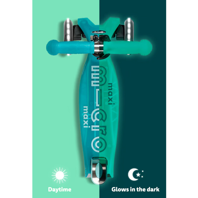 Maxi Micro Deluxe Glow Led Brilla en la oscuridad Verde