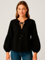 Blusa Bica Negro