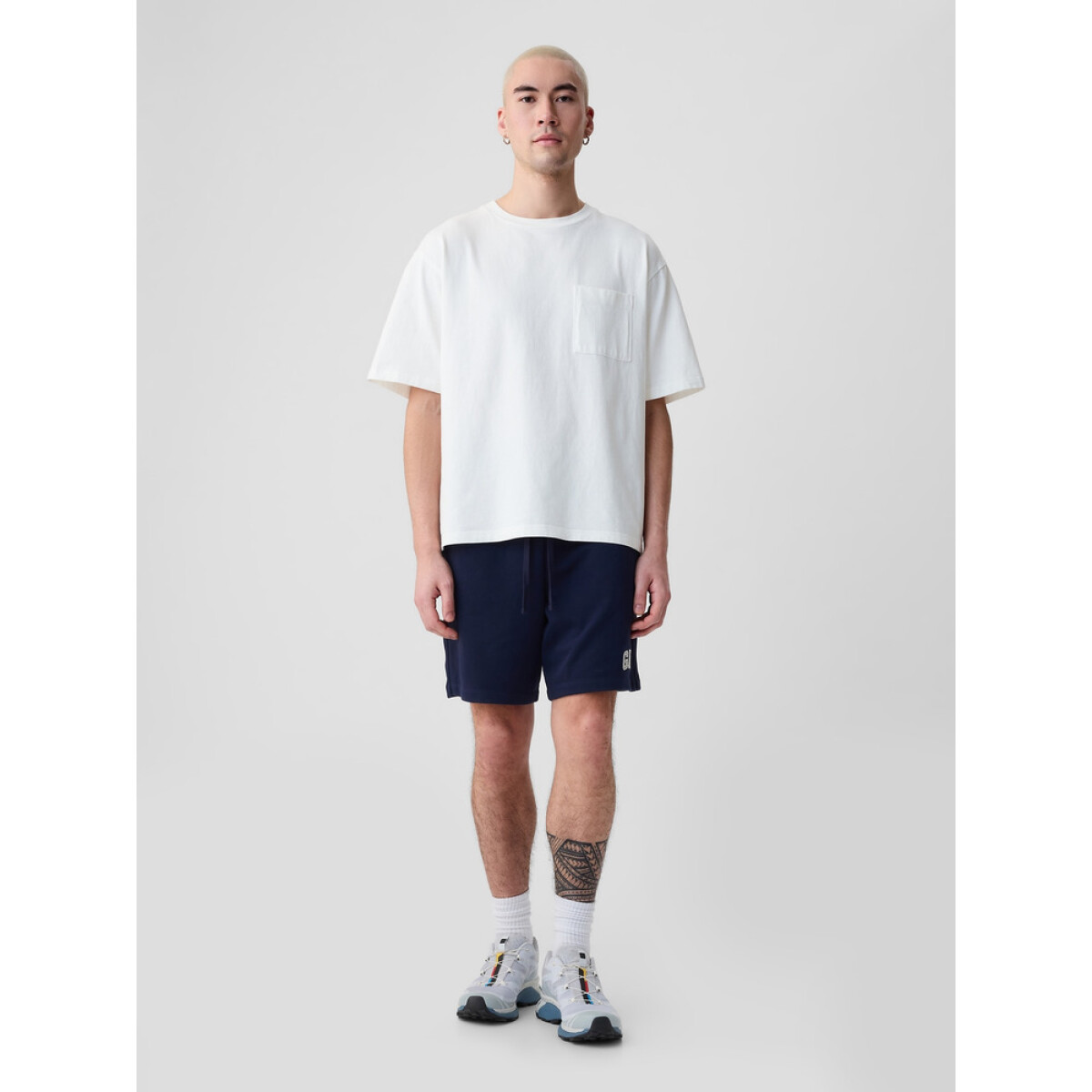 V-FRCH FT HERITAGE LOGO SHORT - TAPESTRY NAVY 
